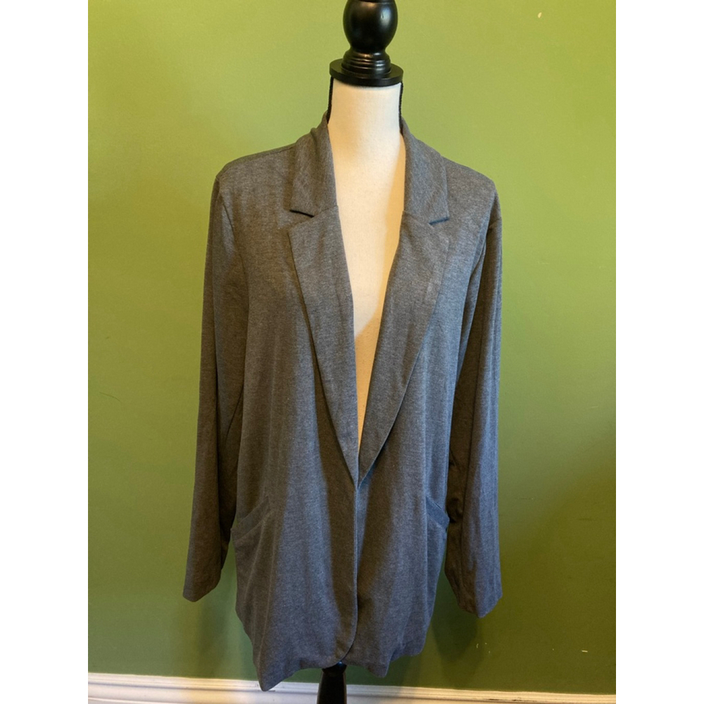 Women's Torrid Gray Open Front Blazer Plus Size 3X